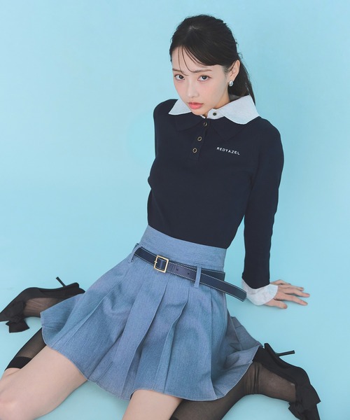 REDYAZEL（レディアゼル） スカート ローベルトインナーパンツプリーツ