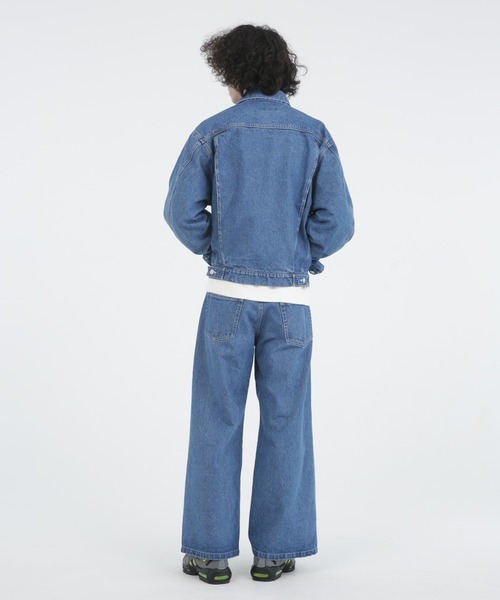 「Iroquois」 デニムパンツ 1 ライトインディゴブルー メンズ_画像7