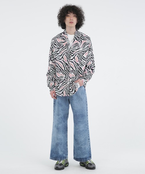 「Iroquois」 デニムパンツ 1 ライトインディゴブルー メンズ_画像8