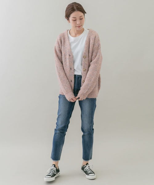 「Healthy denim」 デニムパンツ 23 ブルー レディースの画像6