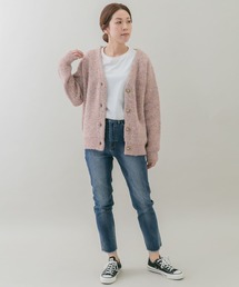 「Healthy denim」 デニムパンツ 23 ブルー レディースの画像7