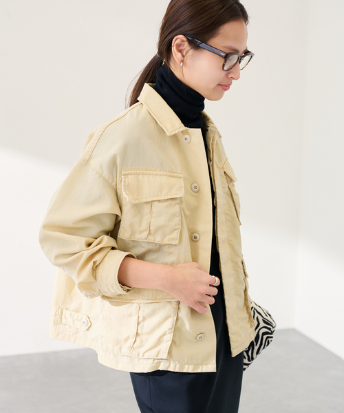 未使用タグ付き FRAMeWORK フレームワーク 23SS ミリタリーブルゾン FRAMeWORK（フレームワーク） コート アウター ミリタリーブルゾン