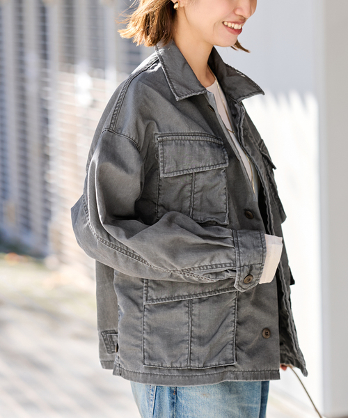 FRAMeWORK（フレームワーク） コート アウター ミリタリーブルゾン