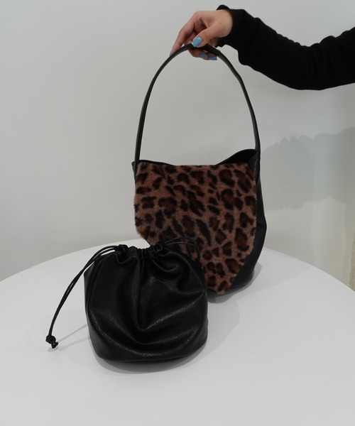 「INTER FACTORY」 トートバッグ FREE ブラック レディース_画像4