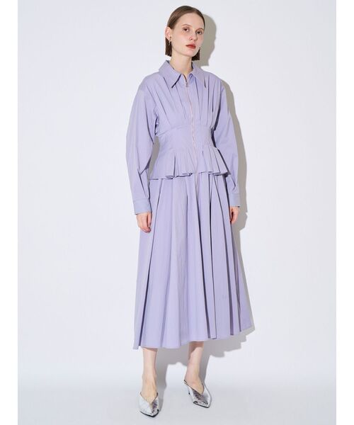 s値下げエレンディーク　フェザータッチバルーンワンピース　24AW FEATHER TOUCH BALLOON OP | ELENDEEK/エレン