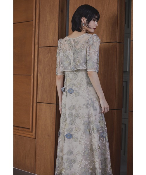 「niana」 キャミソールワンピース M グリーン レディースの画像