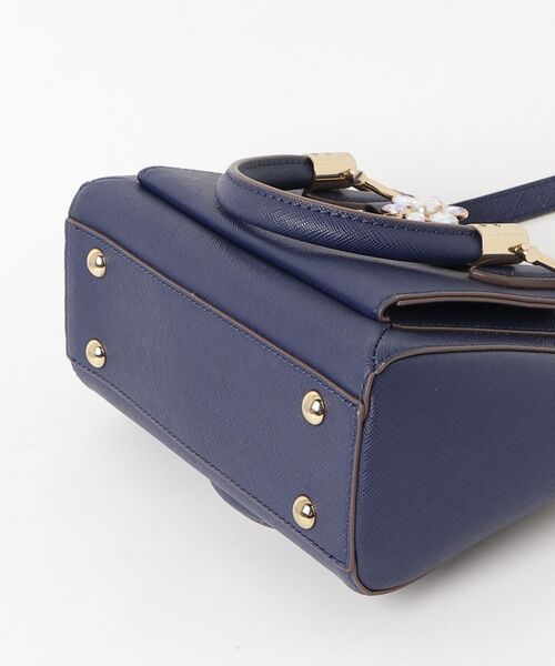 「SAMANTHAVEGA」 ビジュー2WAYバッグ - ネイビー レディース_画像3