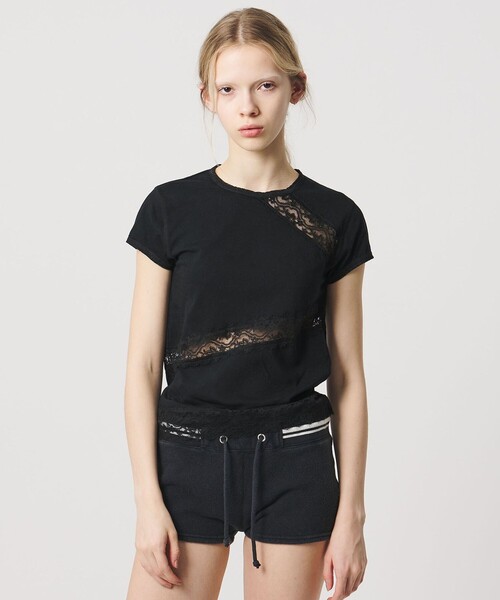 ATTISESSION（アティセッション） tシャツ 「ATTISESSION」レース 