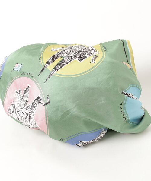 「manipuri」 トートバッグ - グリーン レディース_画像3