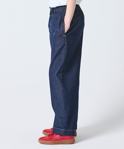 LACOSTE（ラコステ） ワイドパンツ ジーンズ デニム デニムパンツ