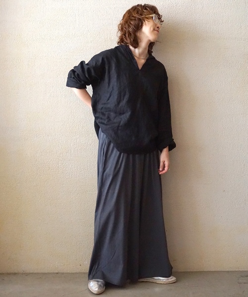 「JOURNAL STANDARD LUXE」 長袖ブラウス FREE ブラック レディース_画像5