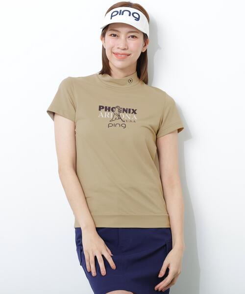 PING（ピン） tシャツ 半袖 「PING APPAREL」Mr．PINGプリント