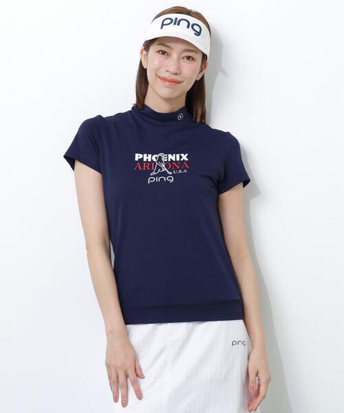 PING（ピン） tシャツ 半袖 「PING APPAREL」Mr．PINGプリント