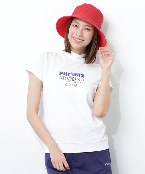 PING（ピン） tシャツ 半袖 「PING APPAREL」Mr．PINGプリント
