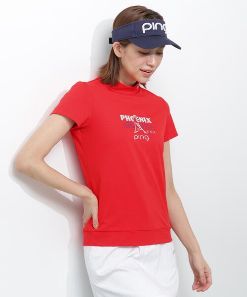 PING（ピン） tシャツ 半袖 「PING APPAREL」Mr．PINGプリント