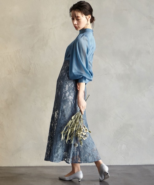 「AIMER」 ドッキングワンピース LARGE グリーン レディース_画像2