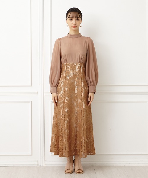 「AIMER」 ドッキングワンピース LARGE グリーン レディース_画像7