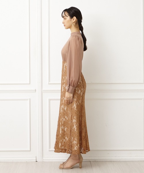 「AIMER」 ドッキングワンピース LARGE グリーン レディース_画像8