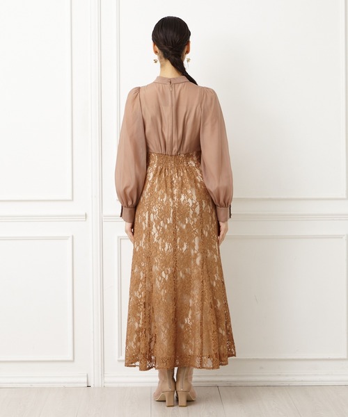 「AIMER」 ドッキングワンピース LARGE グリーン レディース_画像9