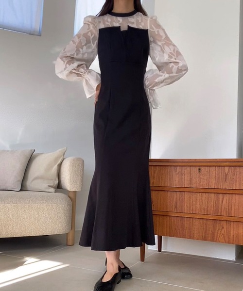 「FILLOU」 ドッキングワンピース SMALL ホワイト系その他4 レディース_画像4