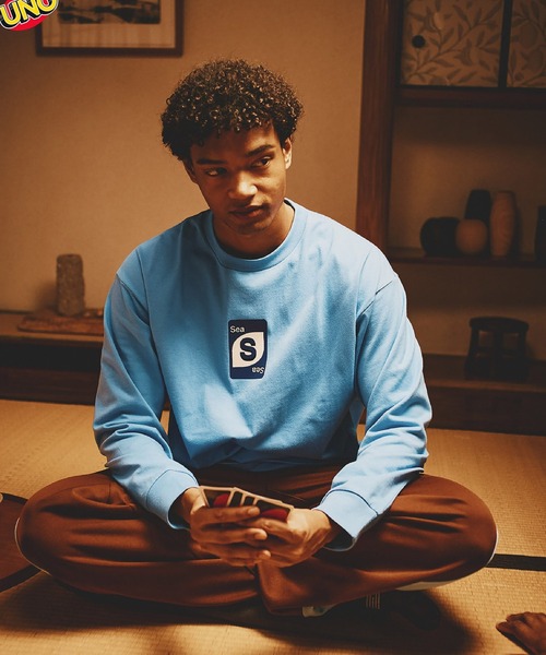 WIND AND SEA（ウィンダンシー） tシャツ UNO x WDS L/S TEE メンズ