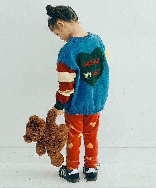 「p.premier」 「KIDS」長袖ニット 120 アイボリー キッズ_画像3