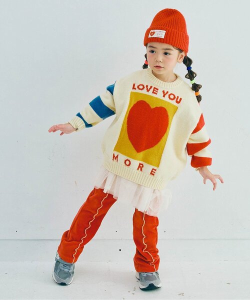 「p.premier」 「KIDS」長袖ニット 120 アイボリー キッズ_画像9