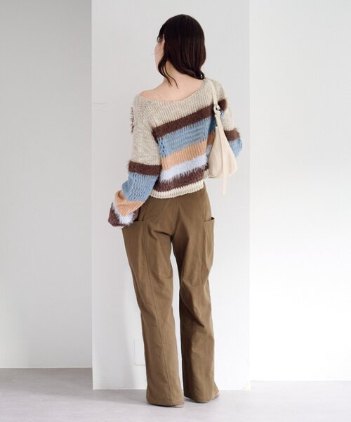 「Kastane」 パンツ 1 ブラウン レディース_画像5