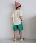 パンツ ワンタックハーフパンツ キッズ 子供服...の詳細画像4