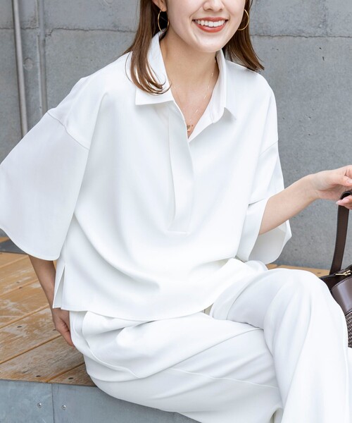 NOLLEY'S（ノーリーズ） ブラウス シャツ 「セットアップ対応