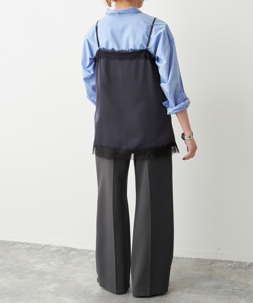 Spick＆Span（スピック アンド スパン） キャミソール サテンレース