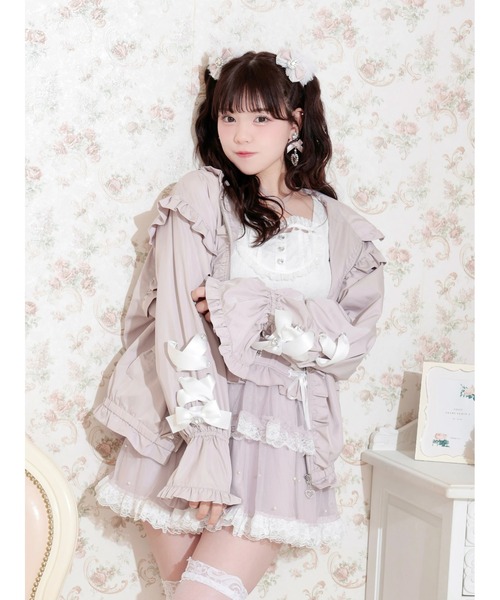 manielle ブルゾン コットンレースブルゾン - manielle