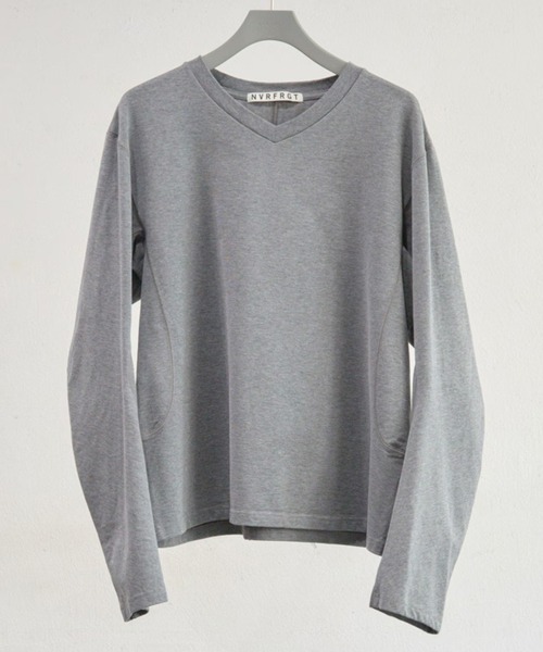 NVRFRGT（ネヴァーフォーゲット） tシャツ 「NVRFRGT」PANELLED V-NECK