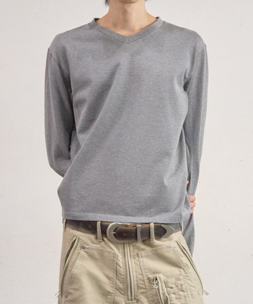 NVRFRGT（ネヴァーフォーゲット） tシャツ 「NVRFRGT」PANELLED V-NECK