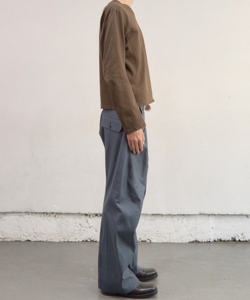 NVRFRGT（ネヴァーフォーゲット） tシャツ 「NVRFRGT」PANELLED V-NECK