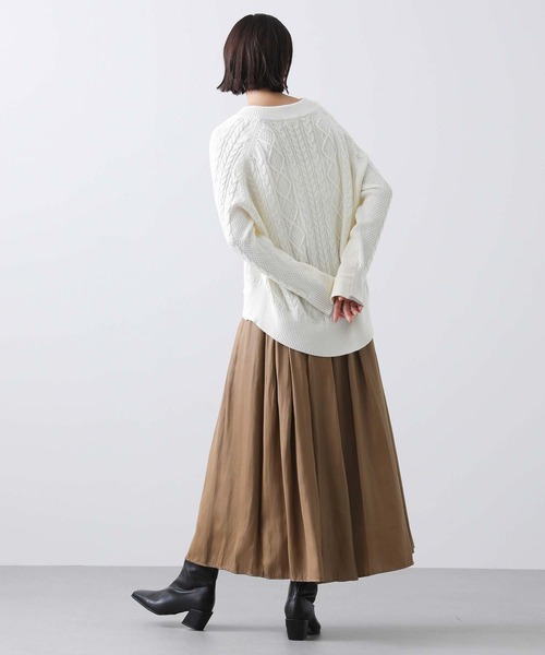 「Gready Brilliant」 「favori」スウェットカットソー 38 アイボリー レディース_画像4