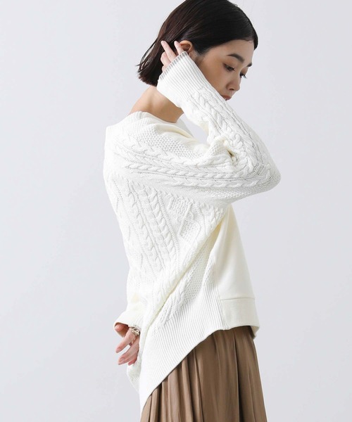 「Gready Brilliant」 「favori」スウェットカットソー 38 アイボリー レディース_画像7
