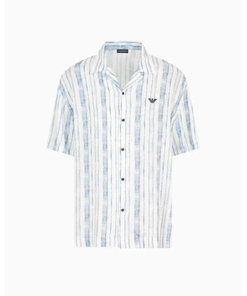 EMPORIO ARMANI 水着 「エンポリオ アルマーニ」ビーチウェアシャツ