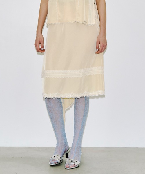 JOSE MOON（ジョゼムーン） スカート CROSS OVER LACE SKIRT/クロス