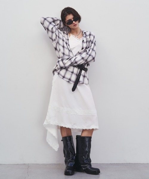 JOSE MOON（ジョゼムーン） スカート CROSS OVER LACE SKIRT/クロス