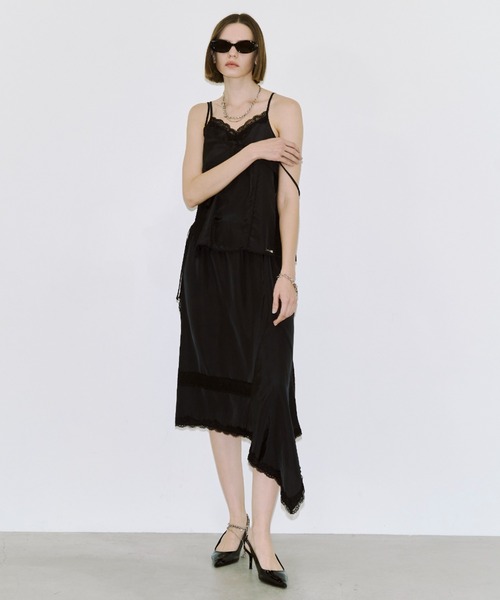 JOSE MOON（ジョゼムーン） スカート CROSS OVER LACE SKIRT/クロス