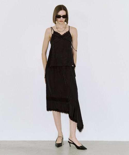 JOSE MOON（ジョゼムーン） スカート CROSS OVER LACE SKIRT/クロス