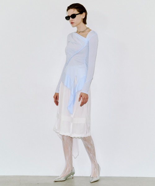 JOSE MOON（ジョゼムーン） スカート CROSS OVER LACE SKIRT/クロス