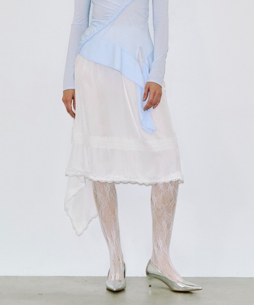 JOSE MOON（ジョゼムーン） スカート CROSS OVER LACE SKIRT/クロス