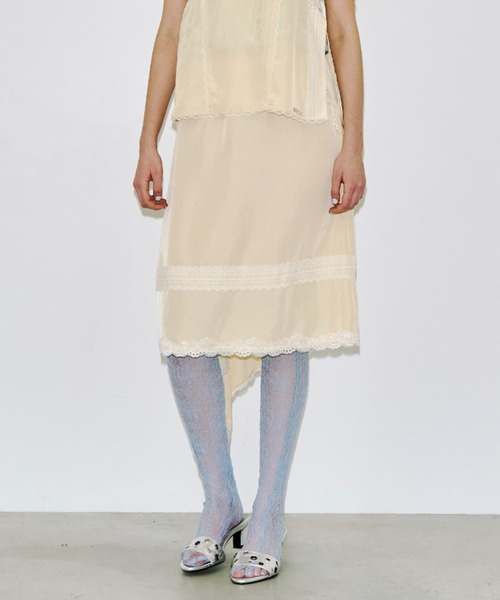 JOSE MOON（ジョゼムーン） スカート CROSS OVER LACE SKIRT/クロス