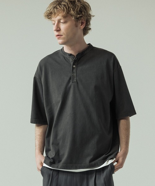 【タグ付き・新品】別注 HENLY NECK L/SL シャツ plage（プラージュ）の「【LES ATELIERS FRANCAIS DE CONFECTION】別注