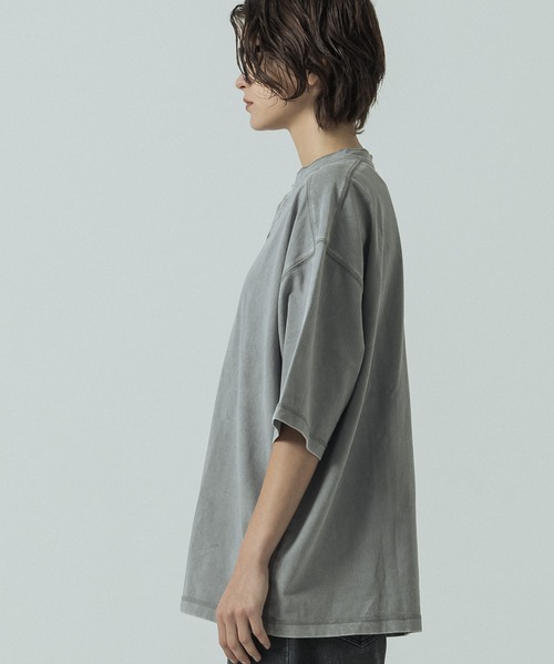 SLICK（スリック） ヘンリーネック tシャツ メンズ レディース