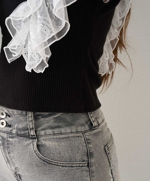 OLIVE des OLIVE（オリーブデオリーブ） tシャツ 「Belle Charme