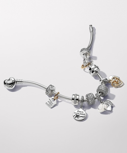 「Pandora」 チャーム FREE シルバー×ゴールド レディース_画像5