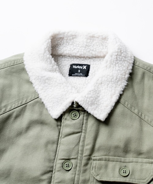 「Hurley 」 ジャケット SMALL アーミー メンズ_画像5